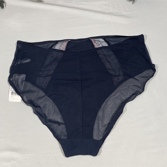 NWT Elomi [ 3XL ] Matilda Embellished‎ Briefs in Unicorn Blue/Grey - Picture 9 of 10